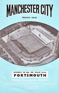 Manchester City v Portsmouth 1964/65
